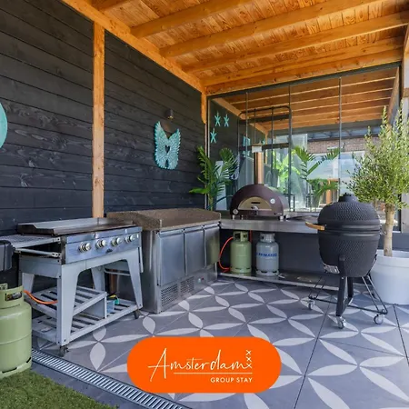 Βίλα Amsterdam Group - 26 Beds - Jacuzzi & Sauna *