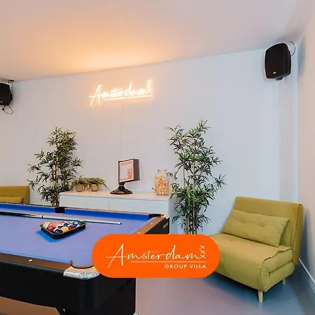 Amsterdam Group Villa 20 Plus Guests With Spa And Karaoke