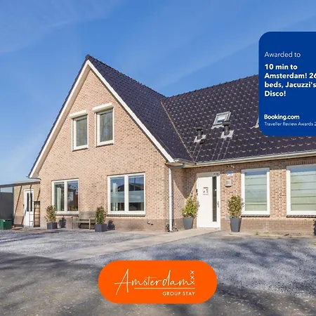 Amsterdam Group - 26 Beds - Jacuzzi & Sauna 兹瓦嫩堡